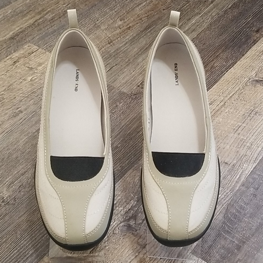 LANDS' END SLIP ON SHOES